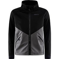 CRAFT Glide Hood Langlaufjacke Herren 999985 - black/granite L CRAFT Glide Hood Langlaufjacke Herren 999985 - black/granite L von Craft