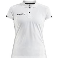 CRAFT Pro Control Impact Poloshirt Damen 900999 - white/black L von Craft