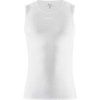 CRAFT Pro Dry Nanoweight ärmeloses Funktionsshirt Herren 900000 - white S von Craft