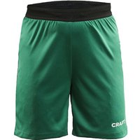 CRAFT Progress 2.0 Shorts Kinder 651000 - team green 158/164 von Craft