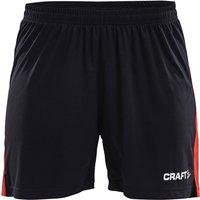 CRAFT Progress Contrast Shorts Damen 9430 - black/bright red L von Craft