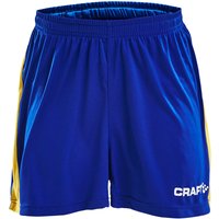 CRAFT Progress Contrast Shorts mit Innenslip Kinder 2346 - club cobolt/sweden yellow 134/140 von Craft