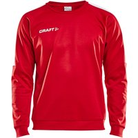 CRAFT Progress Round-Neck Sweatshirt Herren 430900 - bright red/white XL von Craft