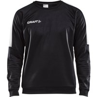 CRAFT Progress Round-Neck Sweatshirt Herren 999900 - black/white M von Craft