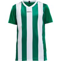 CRAFT Progress Stripe Trikot Kinder 1651 - team green 134/140 von Craft