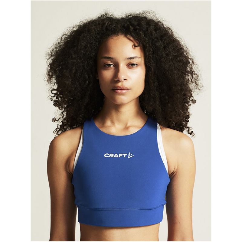 CRAFT Rush 2.0 Crop-Top Damen 346000 - club cobolt XS von Craft