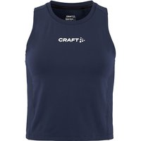 CRAFT Rush 2.0 Cropped Tanktop Damen 390000 - navy S von Craft