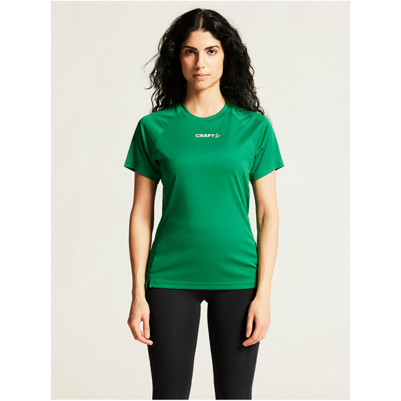 CRAFT Rush 2.0 Trainingsshirt Damen 651000 - team green S von Craft