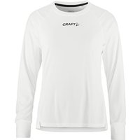 CRAFT Rush 2.0 langarm Trainingsshirt Damen 900000 - white S von Craft