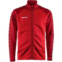 CRAFT Squad 2.0 Trainingsjacke Herren 430476 - bright red/express 3XL von Craft