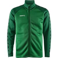 CRAFT Squad 2.0 Trainingsjacke Herren 651633 - team green/ivy XXL von Craft