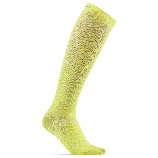 Craft - ADV Dry Compression Sock - Kompressionssocken Gr 34-36 gelb von Craft