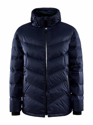 Craft ADV EXPLORE DOWN JACKET | Herren Daunenjacke L | Blaze| Verstellbare Kapuze und hohem Kragen | Wasserabweisende Winterjacke Herren | winddichter Daunenparka Herren Winter Craft ADV EXPLORE DOWN JACKET | Herren Daunenjacke L | Blaze| Verstellbare Kapuze und hohem Kragen | Wasserabweisende Winterjacke Herren | winddichter Daunenparka Herren Winter von Craft