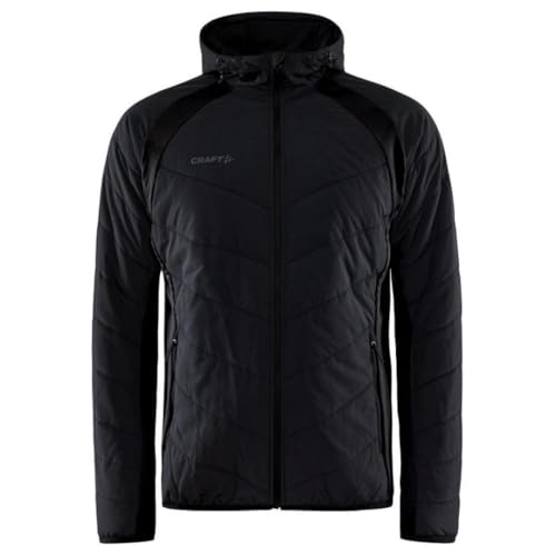 Craft ADV EXPLORE HYBRID JACKET M | Übergangsjacke Herren 3XL | Black | Leichte, wattierte Jacke mit Jersey-Stretcheinsätzen | Verstellbare Kapuze | Mit Taschen | Leichte Windjacke Herren Craft ADV EXPLORE HYBRID JACKET M | Übergangsjacke Herren 3XL | Black | Leichte, wattierte Jacke mit Jersey-Stretcheinsätzen | Verstellbare Kapuze | Mit Taschen | Leichte Windjacke Herren von Craft
