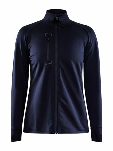 Craft ADV EXPLORE LIGHT MIDLAYER | Midlayer Damen S | Navy | Dünnes, elastisches und funktionelles Material | Mit Daumenloch | Sportjacke Damen | Leichte Jacke Damen Craft ADV EXPLORE LIGHT MIDLAYER | Midlayer Damen S | Navy | Dünnes, elastisches und funktionelles Material | Mit Daumenloch | Sportjacke Damen | Leichte Jacke Damen von Craft