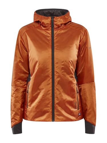 Craft ADV EXPLORE LIGHTWEIGHT | Leichte Jacke Damen L | Chestnut | Packbare Outdoorjacke Damen | PrimaLoft-Isolierung | 2 Reißverschlusstaschen | Kapuze | Stretcheinsätze | Wanderjacke Damen Craft ADV EXPLORE LIGHTWEIGHT | Leichte Jacke Damen L | Chestnut | Packbare Outdoorjacke Damen | PrimaLoft-Isolierung | 2 Reißverschlusstaschen | Kapuze | Stretcheinsätze | Wanderjacke Damen von Craft