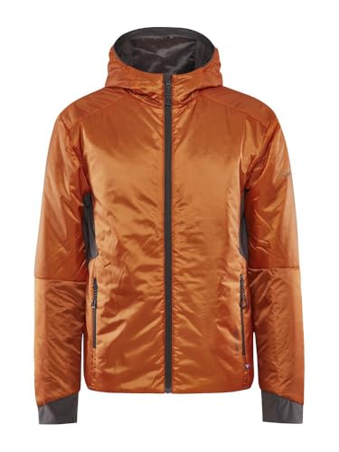 Craft ADV EXPLORE LIGHTWEIGHT | Leichte Jacke Herren L | Chestnut | Packbare Outdoorjacke Herren | PrimaLoft-Isolierung | 2 Reißverschlusstaschen | Kapuze | Stretcheinsätze | Wanderjacke Herren Craft ADV EXPLORE LIGHTWEIGHT | Leichte Jacke Herren L | Chestnut | Packbare Outdoorjacke Herren | PrimaLoft-Isolierung | 2 Reißverschlusstaschen | Kapuze | Stretcheinsätze | Wanderjacke Herren von Craft