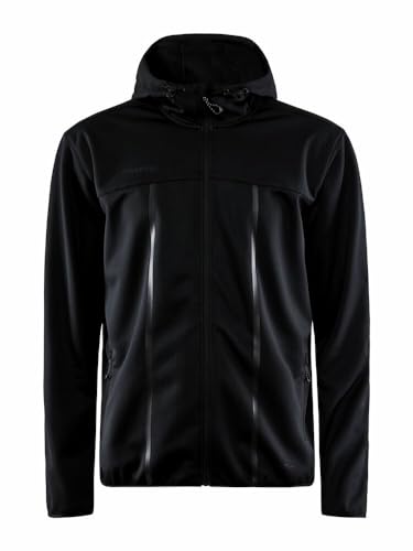 Craft ADV EXPLORE Softshelljacke für Herren XL | Black | Winddichte, wasserabweisende Softshelljacke Herren für den täglichen Gebrauch | 2 Seitentasche, 1 Innentasche | Übergangsjacke Herren Craft ADV EXPLORE Softshelljacke für Herren XL | Black | Winddichte, wasserabweisende Softshelljacke Herren für den täglichen Gebrauch | 2 Seitentasche, 1 Innentasche | Übergangsjacke Herren von Craft