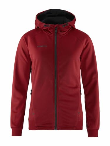 Craft ADV Unify FZ Hood | Kapuzenjacke Damen S | Rhubarb | Recyceltes Polyester | Ergonomische Passform | Kapuze mit Kordelzug | 2 Taschen | Kapuzenpullover Damen | Sweatjacke Damen Craft ADV Unify FZ Hood | Kapuzenjacke Damen S | Rhubarb | Recyceltes Polyester | Ergonomische Passform | Kapuze mit Kordelzug | 2 Taschen | Kapuzenpullover Damen | Sweatjacke Damen von Craft