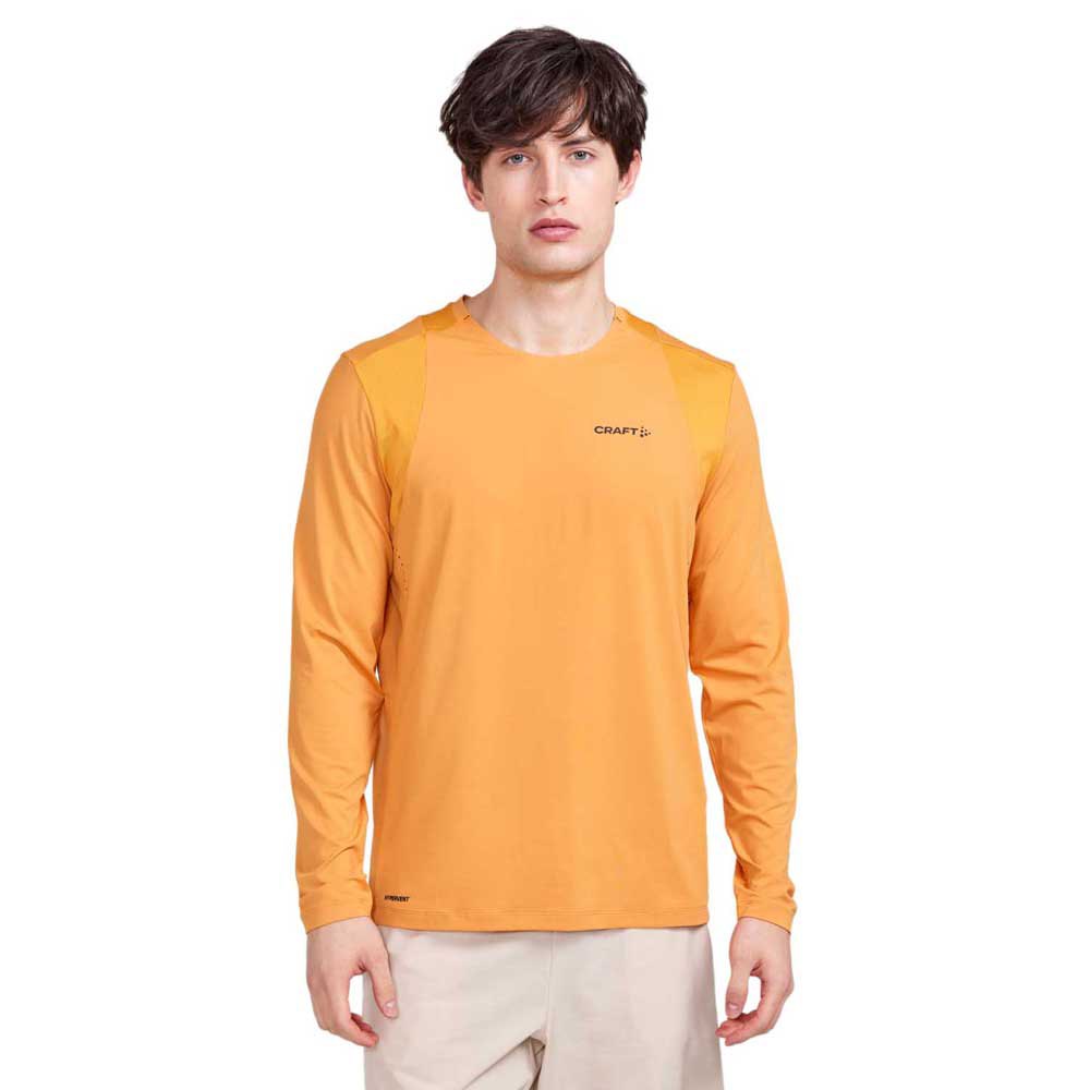 Craft Adv Hit Long Sleeve T-shirt Orange M Mann Craft Adv Hit Long Sleeve T-shirt Orange M Mann von Craft