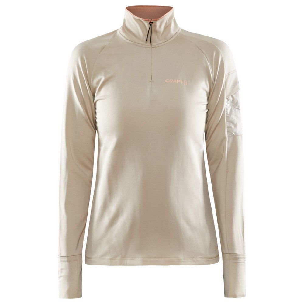 Craft Adv Subz Half Zip Long Sleeve T-shirt Beige M Frau Craft Adv Subz Half Zip Long Sleeve T-shirt Beige M Frau von Craft