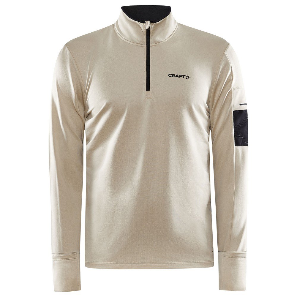 Craft Adv Subz Half Zip Long Sleeve T-shirt Beige S Mann Craft Adv Subz Half Zip Long Sleeve T-shirt Beige S Mann von Craft