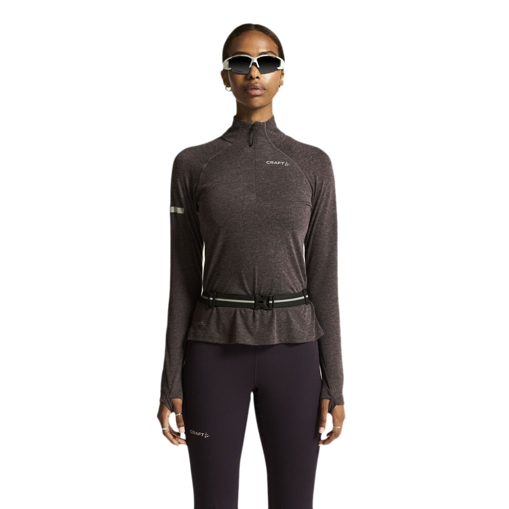 Craft Adv Subz Wool 3 Half Zip Long Sleeve T-shirt Grau M Frau Craft Adv Subz Wool 3 Half Zip Long Sleeve T-shirt Grau M Frau von Craft