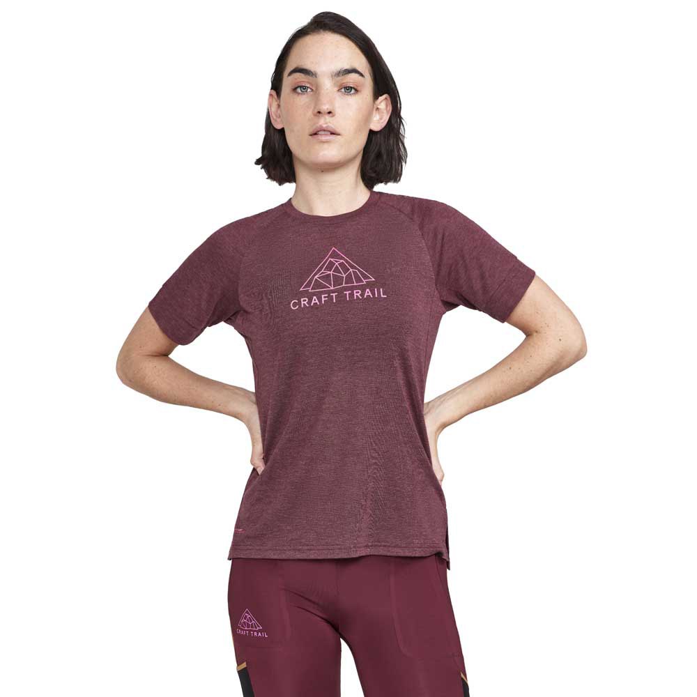Craft Adv Trail Wool Short Sleeve T-shirt Lila M Frau Craft Adv Trail Wool Short Sleeve T-shirt Lila M Frau von Craft