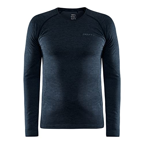 Craft CORE Dry Active Comfort LS | Funktionsshirt Herren Langarm S | Blaze | Bodymaping für verbesserte Thermoregulierung | Unterziehshirt Herren aus recycelten Materialien | Activewear für Herren von Craft