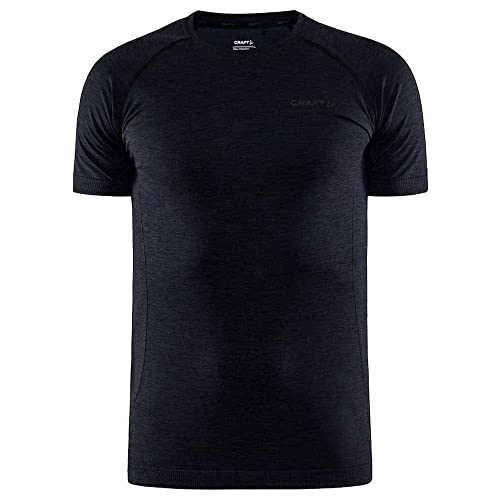 Craft CORE Dry Active Comfort SS | Funktionsshirt Herren Kurzarm XL | Black | Bodymaping für verbesserte Thermoregulierung | Unterziehshirt Herren aus recycelten Materialien | Activewear für Herren Craft CORE Dry Active Comfort SS | Funktionsshirt Herren Kurzarm XL | Black | Bodymaping für verbesserte Thermoregulierung | Unterziehshirt Herren aus recycelten Materialien | Activewear für Herren von Craft