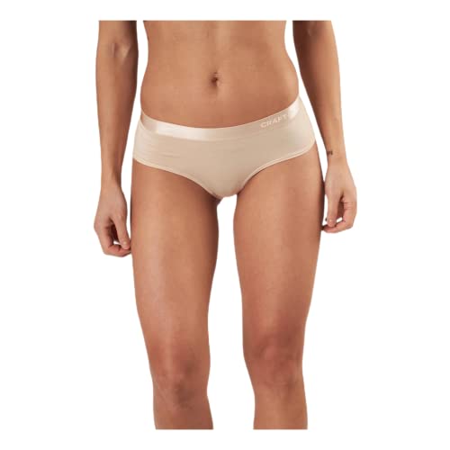 Craft CORE Dry Hipster W | Sport Hipster Damen S | Nude | Atmungsaktive Sportunterwäsche für Damen | Quick Dry Hipster Unterwäsche Damen | Soft Touch Funktionsunterwäsche Damen von Craft