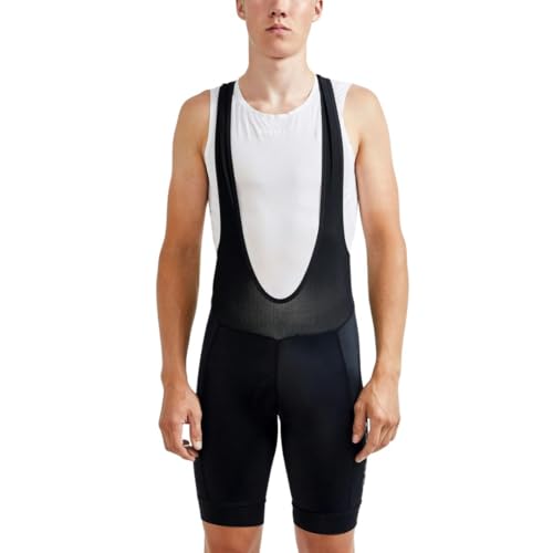 Craft Core Endurance Bib Shorts M | Fahrradhose Herren gepolstert | Aus strapazierfähigem Polyamid | Schnelltrocknend und Atmungsaktiv | Infinity C4 Pad | Leichte Radlerhose | Größe M Craft Core Endurance Bib Shorts M | Fahrradhose Herren gepolstert | Aus strapazierfähigem Polyamid | Schnelltrocknend und Atmungsaktiv | Infinity C4 Pad | Leichte Radlerhose | Größe M von Craft