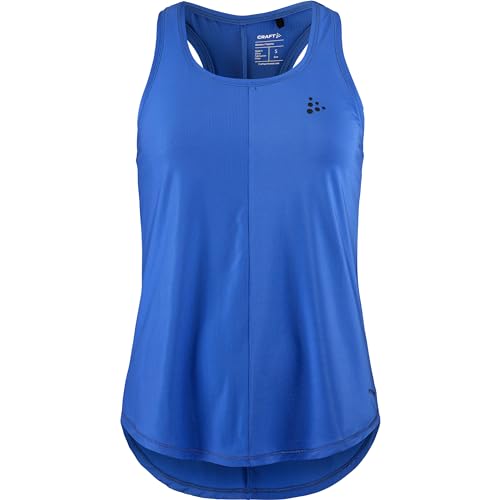 Craft Core Essence Singlet W | Sporttop Damen M | Jump | Sportshirt Damen aus recyceltem Polyester | Fitness Shirt Damen mit Mesh-Einsätzen für mehr Ventilation | Sportkleidung Frauen Craft Core Essence Singlet W | Sporttop Damen M | Jump | Sportshirt Damen aus recyceltem Polyester | Fitness Shirt Damen mit Mesh-Einsätzen für mehr Ventilation | Sportkleidung Frauen von Craft