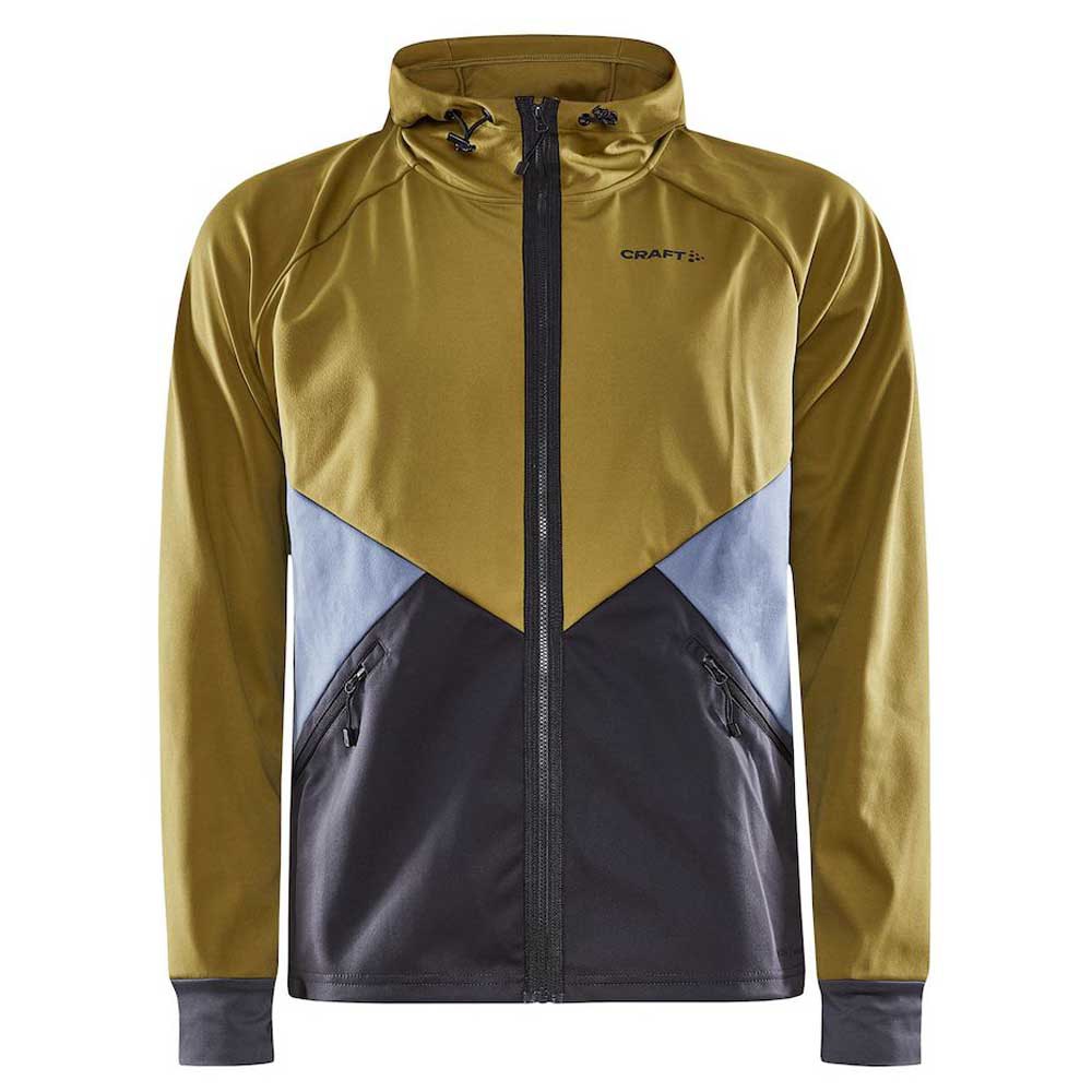 Craft Core Glide Hood Softshell Jacket Gelb,Schwarz M Mann Craft Core Glide Hood Softshell Jacket Gelb,Schwarz M Mann von Craft