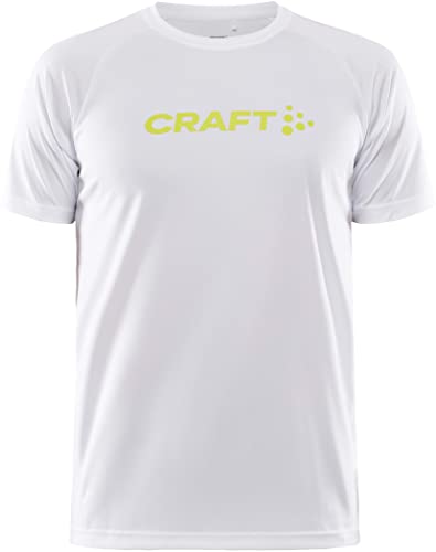 Craft Core Unify Logo T-Shirt Herren weiß Craft Core Unify Logo T-Shirt Herren weiß von Craft