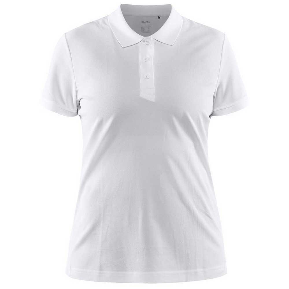 Craft Core Unify Short Sleeve Polo Weiß M Frau von Craft