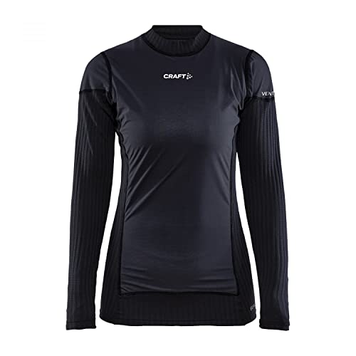 Craft Damen Active Extreme X Wind Ls W Oberteile, Schwarz/Granit, XS Craft Damen Active Extreme X Wind Ls W Oberteile, Schwarz/Granit, XS von Craft