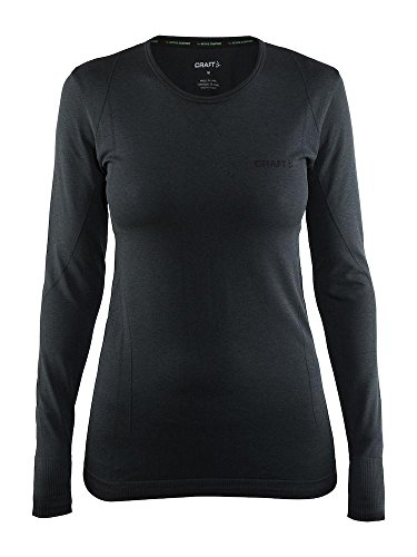 Craft Damen Unterwäsche Active Comfort RN LS W, black, XS, 1903714-B999-3 von Craft