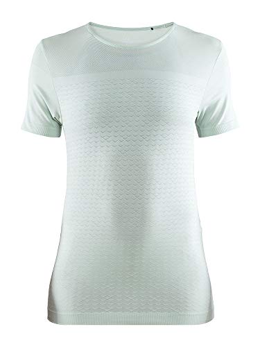 Craft Damen Urban Rush Fuseknit Light T-Shirt-Mint, Silber, S von Craft