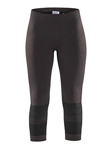 Craft Damen WARM Intensity Knicker W Baselayer, Black/Titanium, XL Craft Damen WARM Intensity Knicker W Baselayer, Black/Titanium, XL von Craft