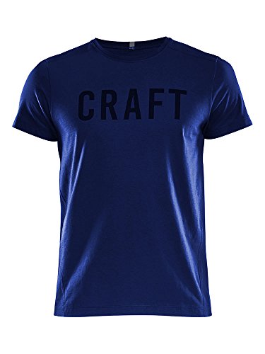 Craft Deft 2.0 Herren-Shirt, kurzärmlig, für Laufen und Training, Fitness, Workout, lässiges Logo von Craft