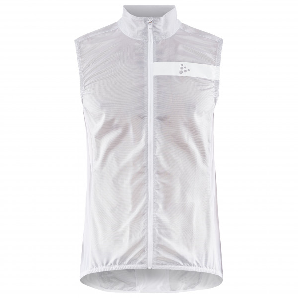 Craft - Essence Light Wind Vest - Windweste Gr L grau/weiß von Craft