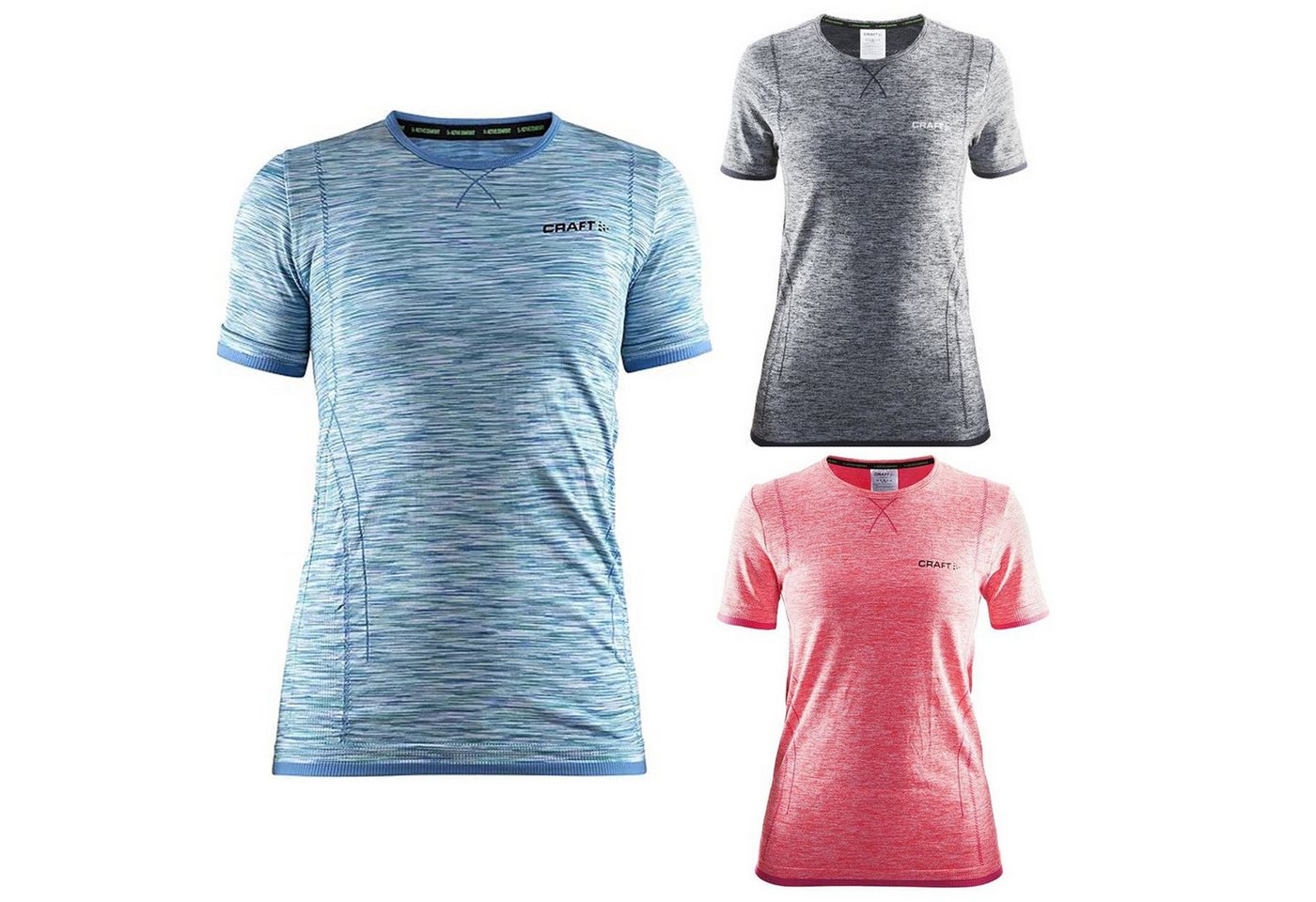 Craft Funktionsunterhemd Craft Damen Sportunterwäsche Active Comfort RN Short Sleeve Craft Funktionsunterhemd Craft Damen Sportunterwäsche Active Comfort RN Short Sleeve von Craft