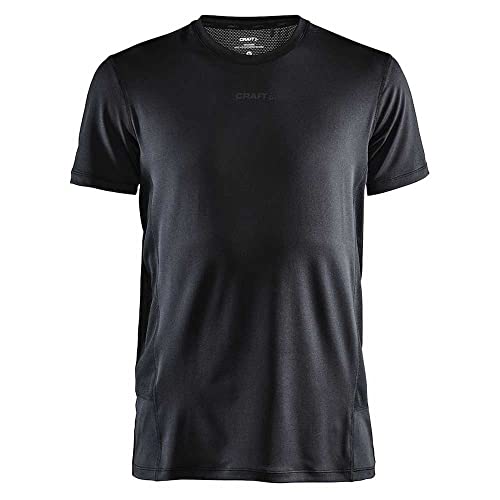 Craft Herren ADV Essence Ss Tee T-Shirt, Black, M Craft Herren ADV Essence Ss Tee T-Shirt, Black, M von Craft