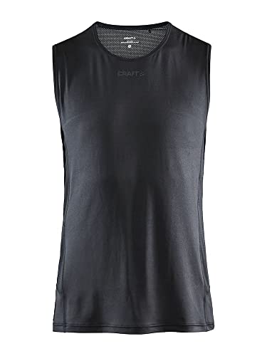 Craft Herren ADV Essence Sl Tee T-Shirt, Black, XXL Craft Herren ADV Essence Sl Tee T-Shirt, Black, XXL von Craft