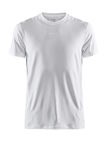Craft Herren ADV Essence Ss Tee T-Shirt, White, XL Craft Herren ADV Essence Ss Tee T-Shirt, White, XL von Craft