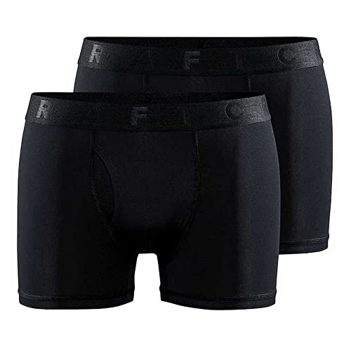 Craft Herren Core Dry 2er Pack Boxer, Black, S Craft Herren Core Dry 2er Pack Boxer, Black, S von Craft