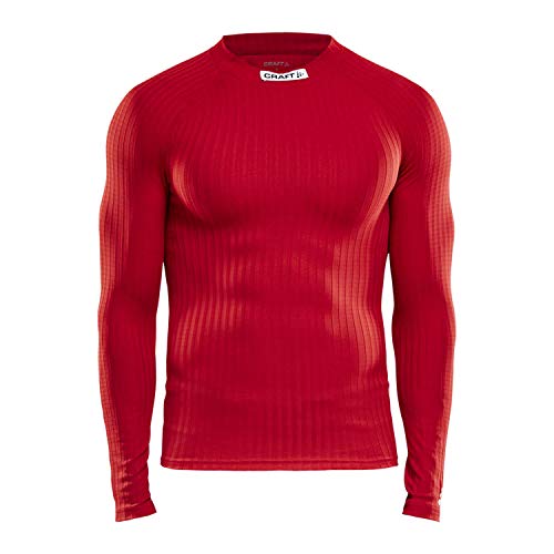 Craft Herren Funktionsshirt Progress Baselayer CN LS 1906255 Bright Red XL von Craft