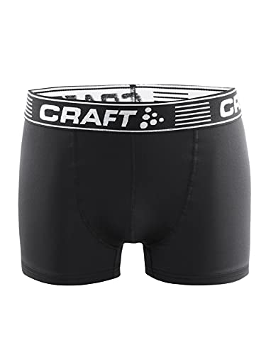 Craft Herren Greatness Boxer 3-inch M Unterhose, Black/White, S Craft Herren Greatness Boxer 3-inch M Unterhose, Black/White, S von Craft