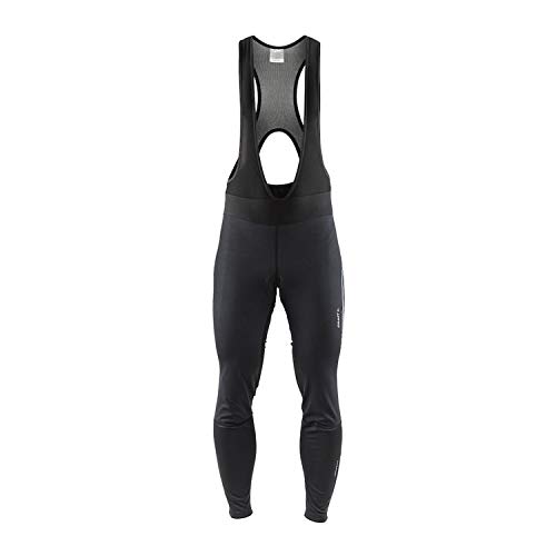 Craft Herren IDEAL PRO Wind BIB Tights PAD M Trägerhose, Schwarz, Größe S von Craft